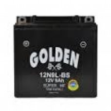 Аккумулятор мото GOLDEN 12V, 9Ah MF (85EN) (12N9L-BS)
