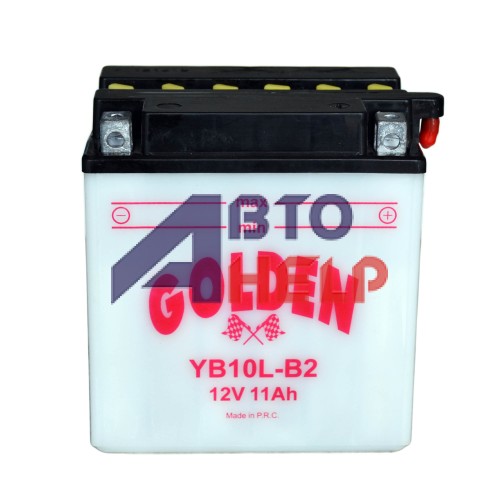 Аккумулятор мото GOLDEN 12V, 11Ah MF (90EN) (YB 10L-B2)