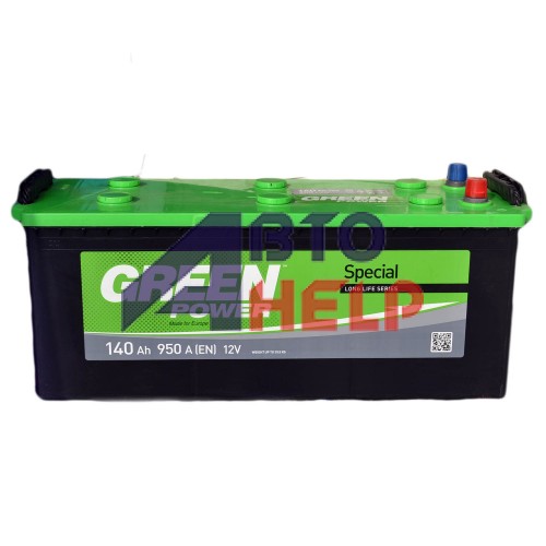 Аккумулятор GREEN POWER 6СТ-140 Аз (950EN)