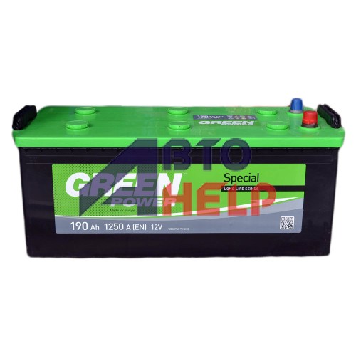 Аккумулятор GREEN POWER 6СТ-190 Аз (1250EN)