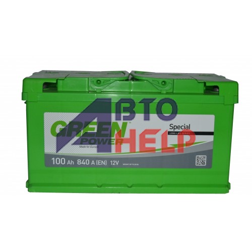Аккумулятор GREEN POWER 6СТ-100 Аз, (840EN)