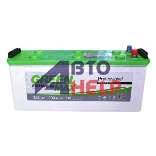 Аккумулятор GREEN POWER 6СТ-145 Аз MAX (1100EN)