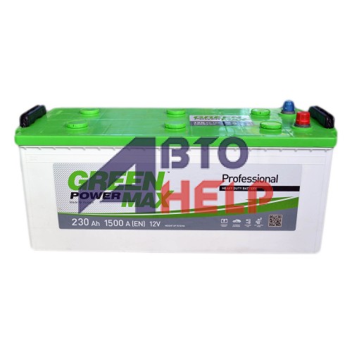 Аккумулятор GREEN POWER 6СТ-230 Аз MAX (1500EN)