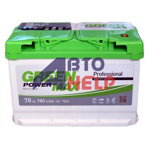 Аккумулятор GREEN POWER 6СТ-78 АзЕ MAX (780EN)