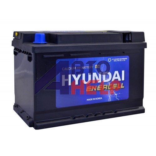 Автомобильный аккумулятор HYUNDAI ENERCELL 6СТ-74Ah АзЕ 660A (CCA) CMF57412