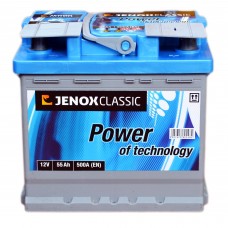 Аккумулятор Jenox 6СТ-55Ah АзЕ Classic (R050612AC), (500EN)