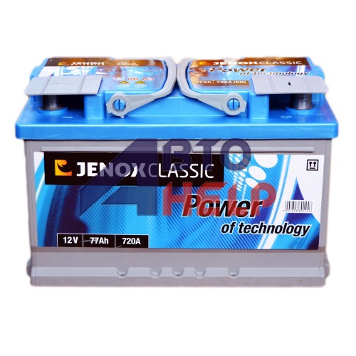 Аккумулятор JENOX 6СТ-77 АзЕ Classic (R074624AC), (720EN)