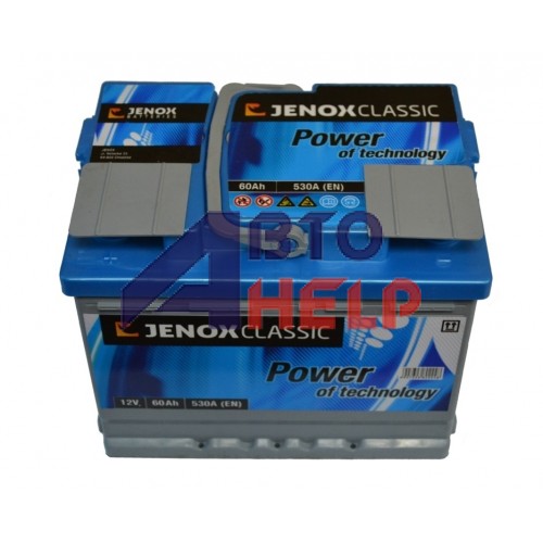 Аккумулятор Jenox 6СТ-60 Аз Classic (R055615AC), (530EN)