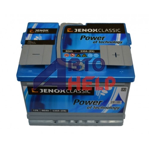 Аккумулятор Jenox 6СТ-60 АзЕ Classic (R055614AC), (530EN)