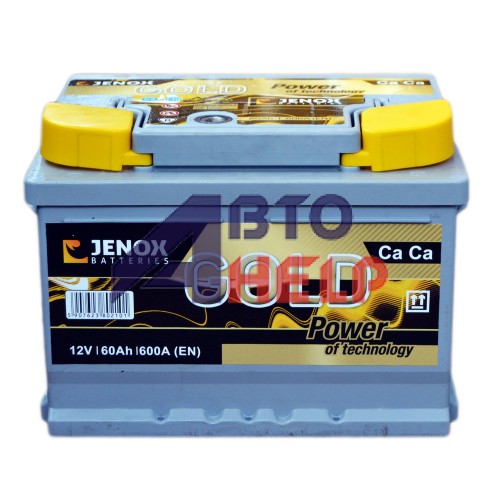 Аккумулятор JENOX 6СТ-60 АзЕ Gold (600EN)