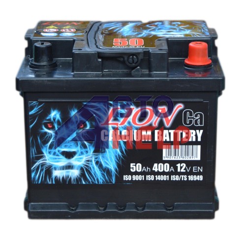 Аккумулятор LION 6СТ-50 АзЕ (R045620KN) (400EN)