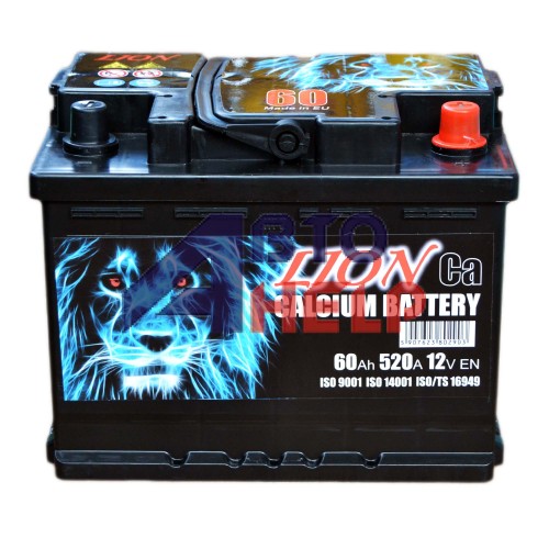 Аккумулятор LION 6СТ-60Ah АзЕ (R055614KN) (520EN)