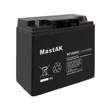 Аккумулятор тяговый MastAK MT12220EV 6СТ-22Ah АзЕ AGM