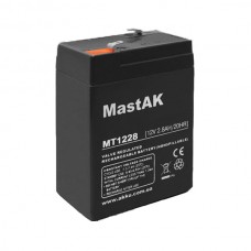 Аккумулятор тяговый MastAK MT1228 6СТ-2,8Ah AGM