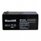Аккумулятор тяговий MastAK MT1232 6СТ-3,5Ah AGM