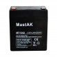 Аккумулятор тяговий MastAK MT1242 6СТ-4,2Ah Аз AGM