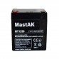 Аккумулятор тяговий MastAK MT1250 6СТ-5Ah Аз AGM