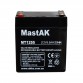 Аккумулятор тяговий MastAK MT1255 6СТ-5,5Ah Аз AGM