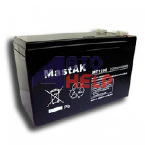 Аккумулятор тяговый MastAK MT1290 6СТ-9Ah AGM
