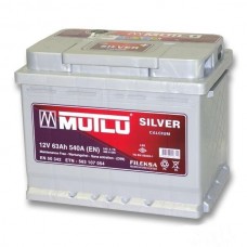 Аккумулятор Mutlu 6СТ-63Ah Аз Silver (540EN)