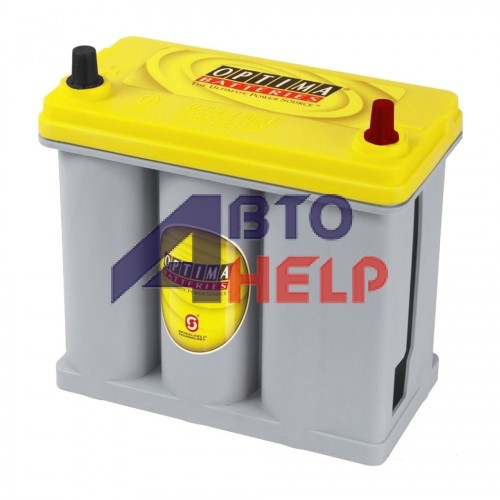 Автомобильный аккумулятор OPTIMA YellowTop AGM YTR-2.7J 6СТ-38Ah АзЕ ASIA 460A (EN) 872176000