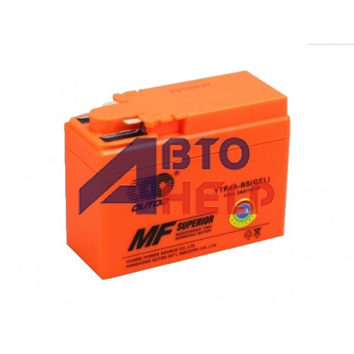 Аккумулятор мото Outdo 6СТ-2.3Ah AGM (YTR4A-BS)