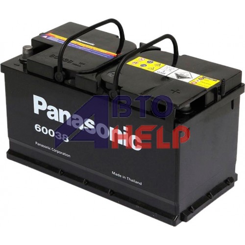 Аккумулятор Panasonic 6СТ-100Ah АзЕ MF STANDARD (N-60038)