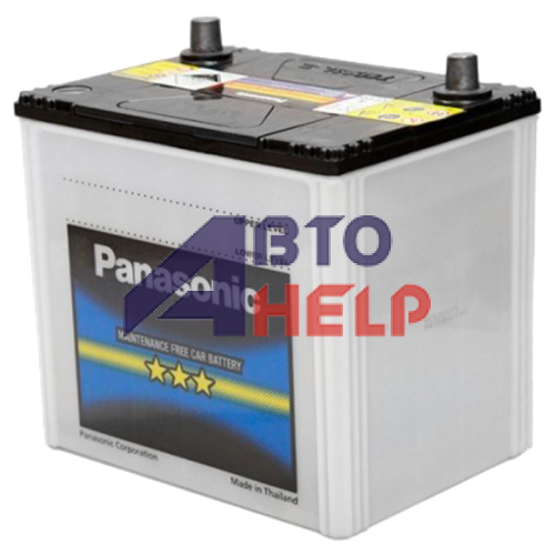 Аккумулятор Panasonic 6СТ-65Ah Аз MF STANDARD ASIA (N-75D23R-FS) без нижн. бурта