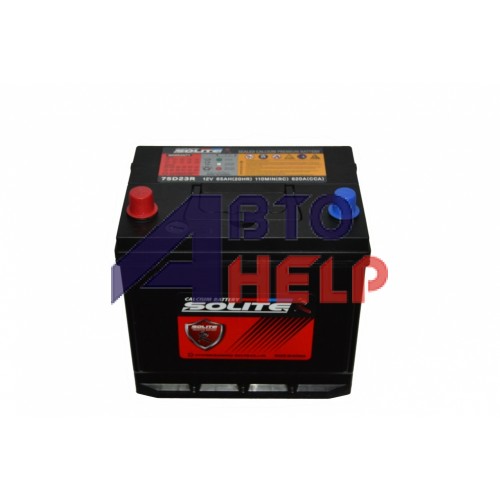 Аккумулятор SOLITE R 6CT-65Ah Аз Asia (75D23R) (620EN)