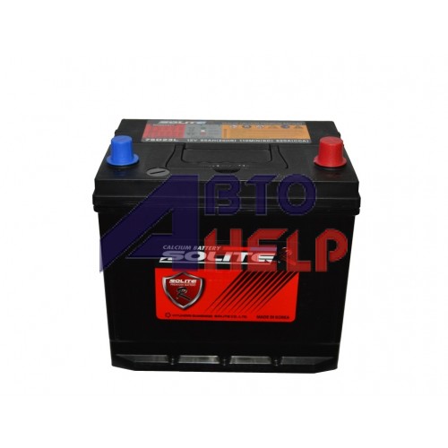 Аккумулятор SOLITE R 6CT-65Ah АзЕ Asia (75D23L) (620EN)