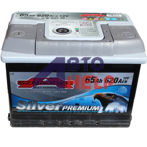 Аккумулятор SZNAJDER 6СТ-65 Aз Silver Premium (620EN)
