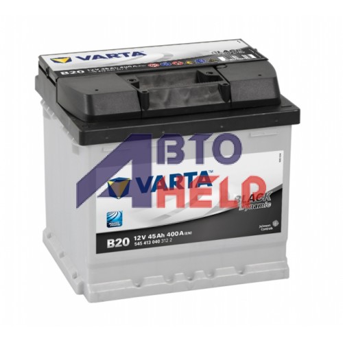 Аккумулятор VARTA Black Dynamic B20 6СТ-45Ah Аз (545413040) (400EN)
