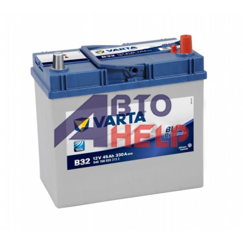 Аккумулятор VARTA Blue Dynamic B32 6СТ-45Ah АзЕ Asia (545156033) (330EN)