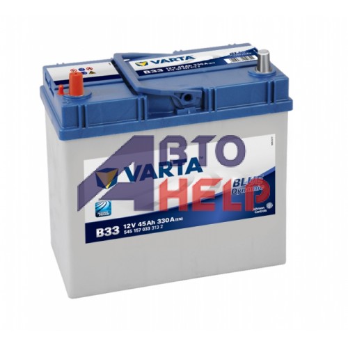 Аккумулятор VARTA Blue Dynamic B33 6СТ-45Ah Аз Asia ТК (545157033) (330EN)