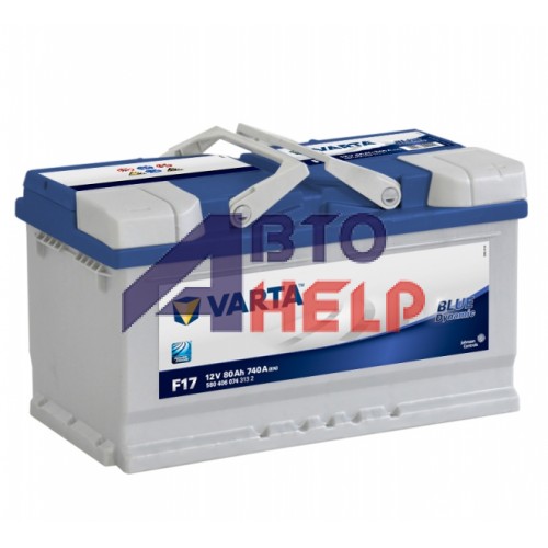 Аккумулятор VARTA Blue Dynamic F17 6СТ-80Ah АзЕ (580406074) (740EN)