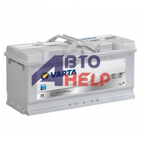 Аккумулятор VARTA Silver Dynamic I1 6СТ-110Ah АзЕ (610402092) (920EN)