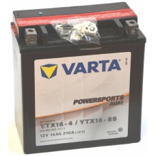 Аккумулятор мото VARTA Powersports AGM 6СТ-14Ah Аз (YTX16-BS, 514902022) (210EN)