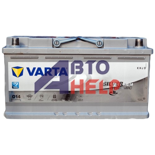 Аккумулятор VARTA Silver Dynamic AGM G14 6СТ-95Ah АзЕ (595901085) (850EN)