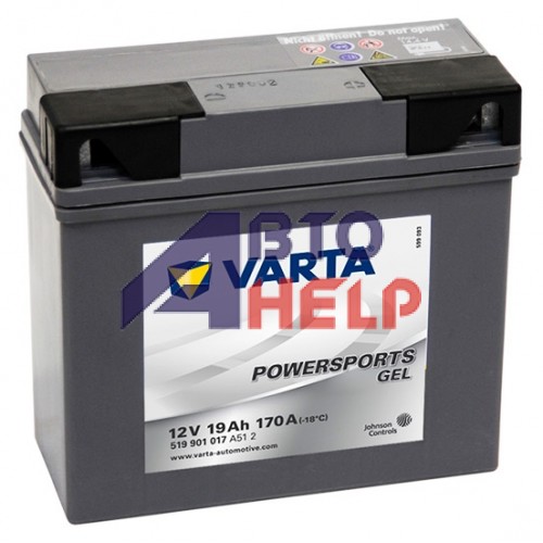 Аккумулятор мото VARTA Funstart GEL 6СТ-19Ah АзЕ (519901017) (170EN)