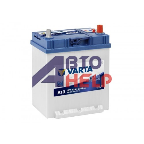 Аккумулятор Varta Blue Dynamic A13 6СТ-40Ah АзЕ Asia ТК (540125033) (330EN)