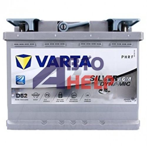Аккумулятор Varta Silver Dynamic AGM D52 6СТ-60Ah АзЕ (560901068) (680EN)