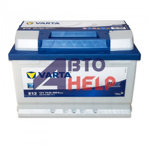 Аккумулятор VARTA Blue Dynamic E12 6СТ-74Ah АзЕ (574013068) (680EN)