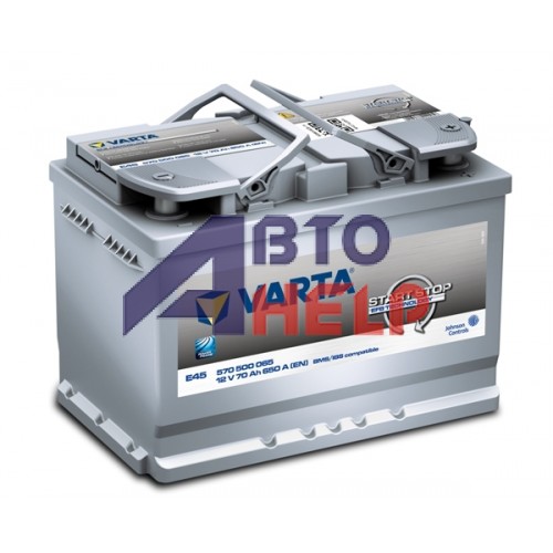 Аккумулятор Varta Blue Dynamic E45 6СТ-70Ah АзЕ (560500065) (650EN)