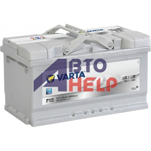 Аккумулятор VARTA Silver Dynamic F18 6СТ-85Ah АзЕ (585200080) (800EN)
