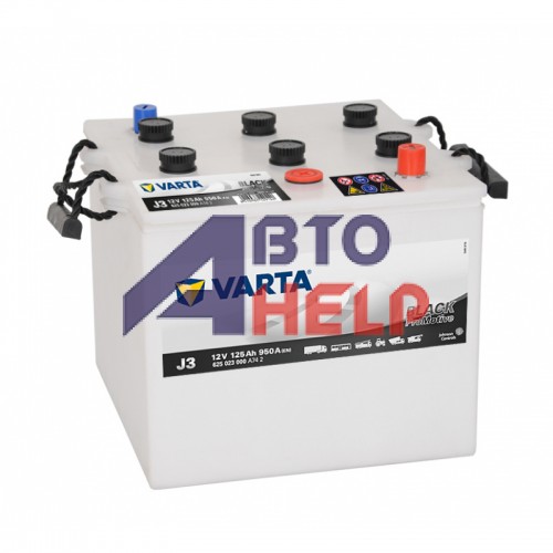 Автомобильный аккумулятор VARTA Black ProMotive J3 6СТ-125Ah АзЕ 950A (EN) 625023000