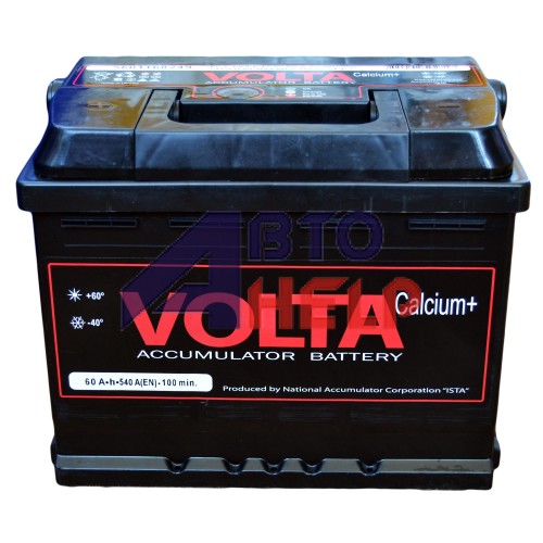 Аккумулятор VOLTA 6СТ-60Ah Аз (540EN)