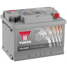 Аккумулятор YUASA SILVER  6СТ-60Ah АзЕ (YBX5075) (620EN)