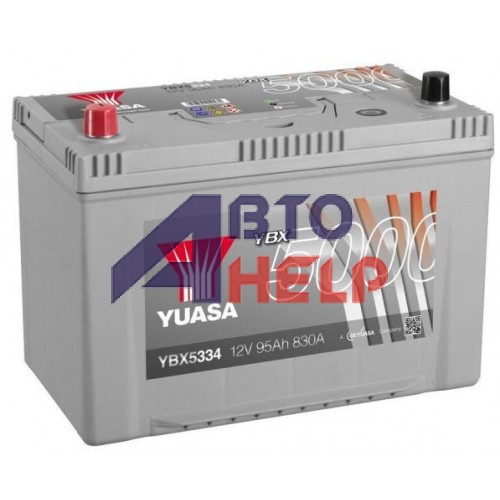 Акумулятор YUASA SILVER Japan 6СТ-95Ah Аз (YBX5334) (830EN)