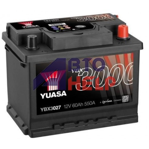 Акумулятор YUASA SMF 6СТ-60Ah АзЕ (YBX3027) (550EN)