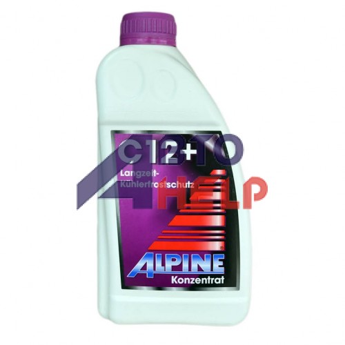 Антифриз ALPINE C12+ Langzeitkuhlerfrostschutz концентрат фиолетовый (1л)